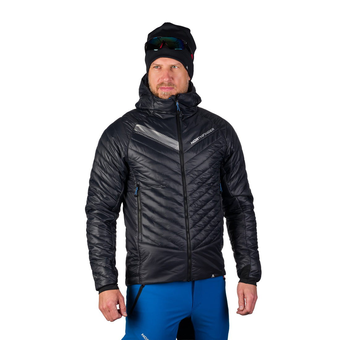 BU-51112SKP men's ski-touring active jacket padded Primaloft® Gold OHNISTE2