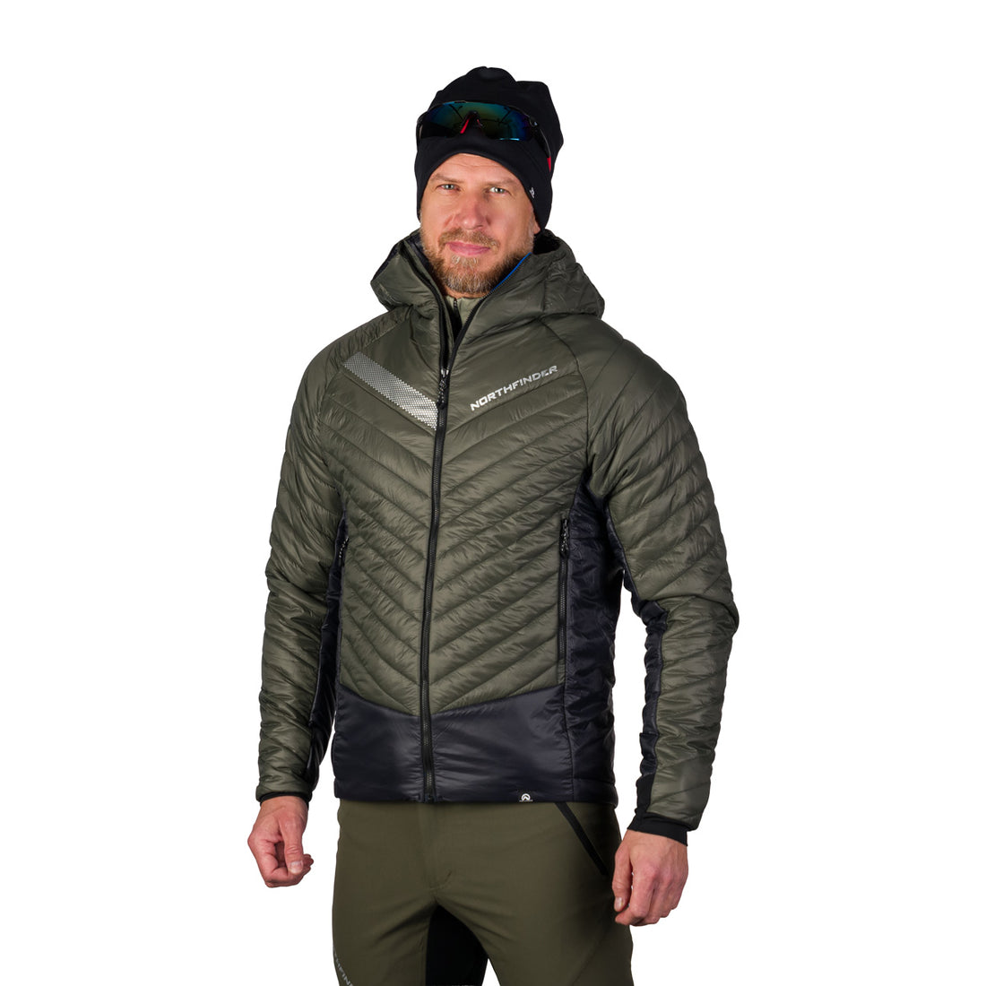 BU-51112SKP men's ski-touring active jacket padded Primaloft® Gold OHNISTE2