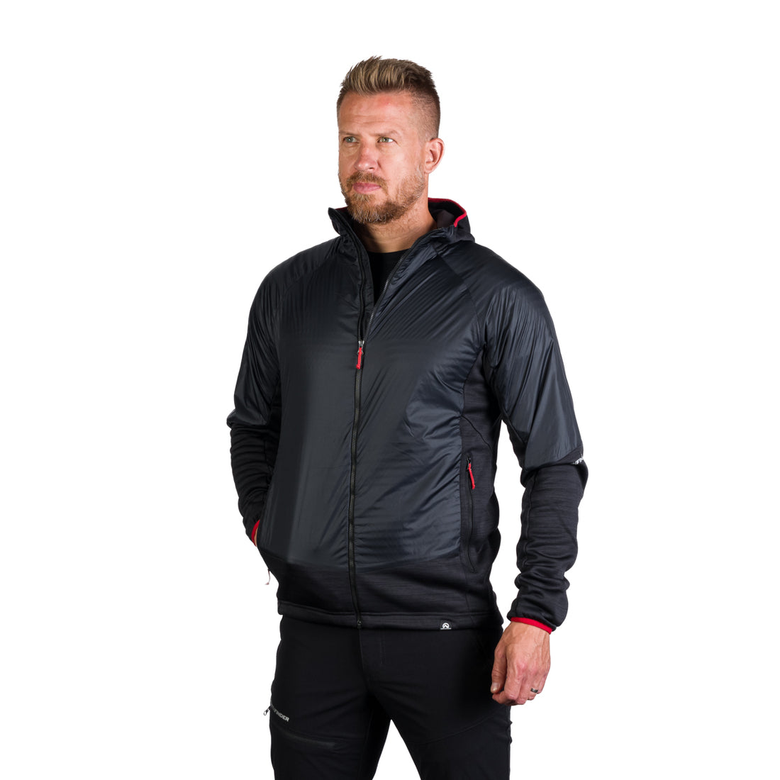 BU-5125OR Men's hybrid jacket with active insulation CERVINO
