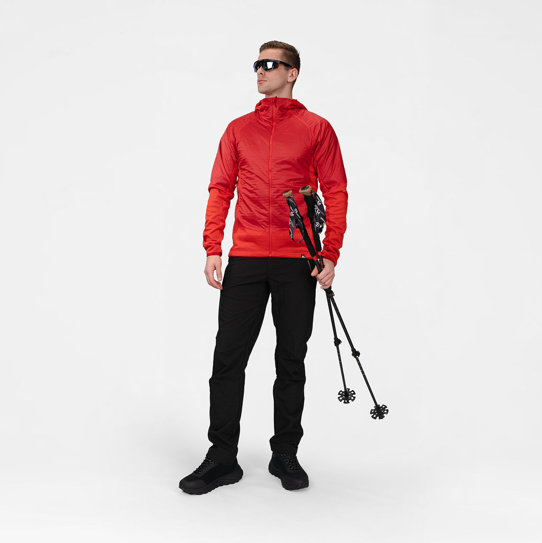 BU-5125OR Men's hybrid jacket with active insulation CERVINO