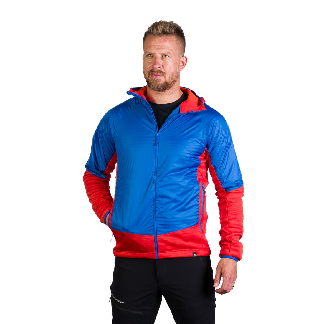 BU-5125OR Men's hybrid jacket with active insulation CERVINO