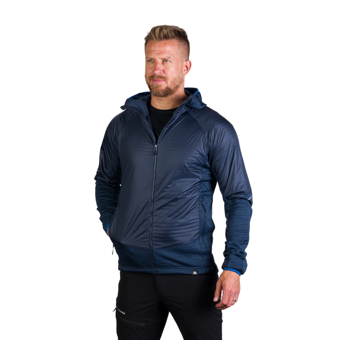 BU-5125OR Men's hybrid jacket with active insulation CERVINO