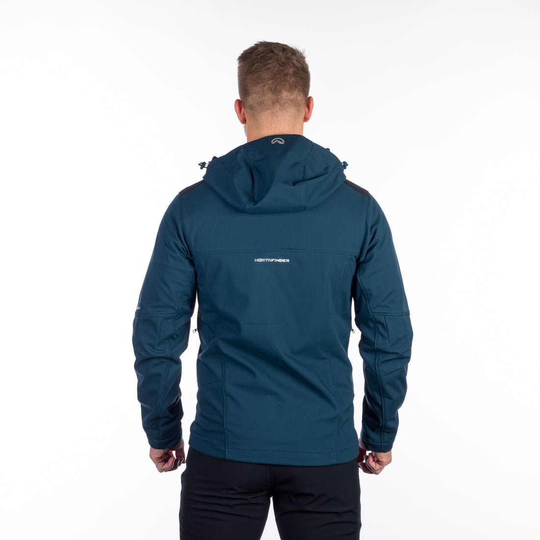 BU-5130OR men's outdoor hoody softshell jacket protect face 3L MORRIS