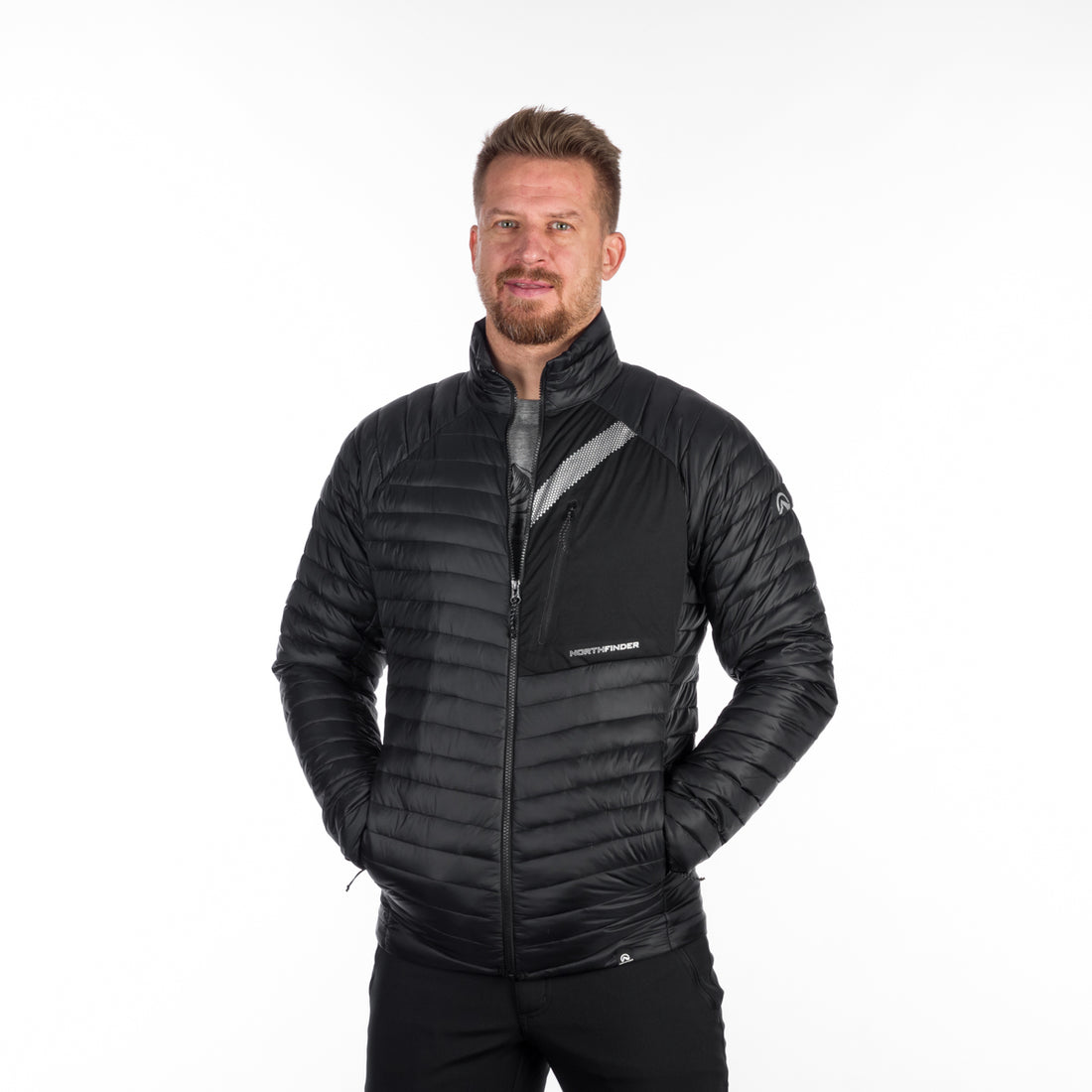 BU-5131OR men's outdoor insulated jacket WILLARD