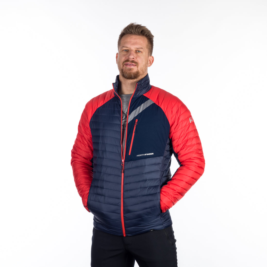 BU-5131OR men's outdoor insulated jacket WILLARD