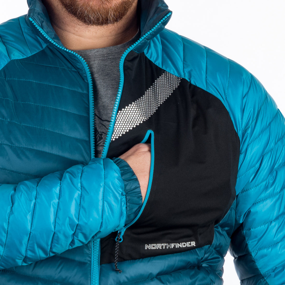 BU-5131OR men's outdoor insulated jacket WILLARD