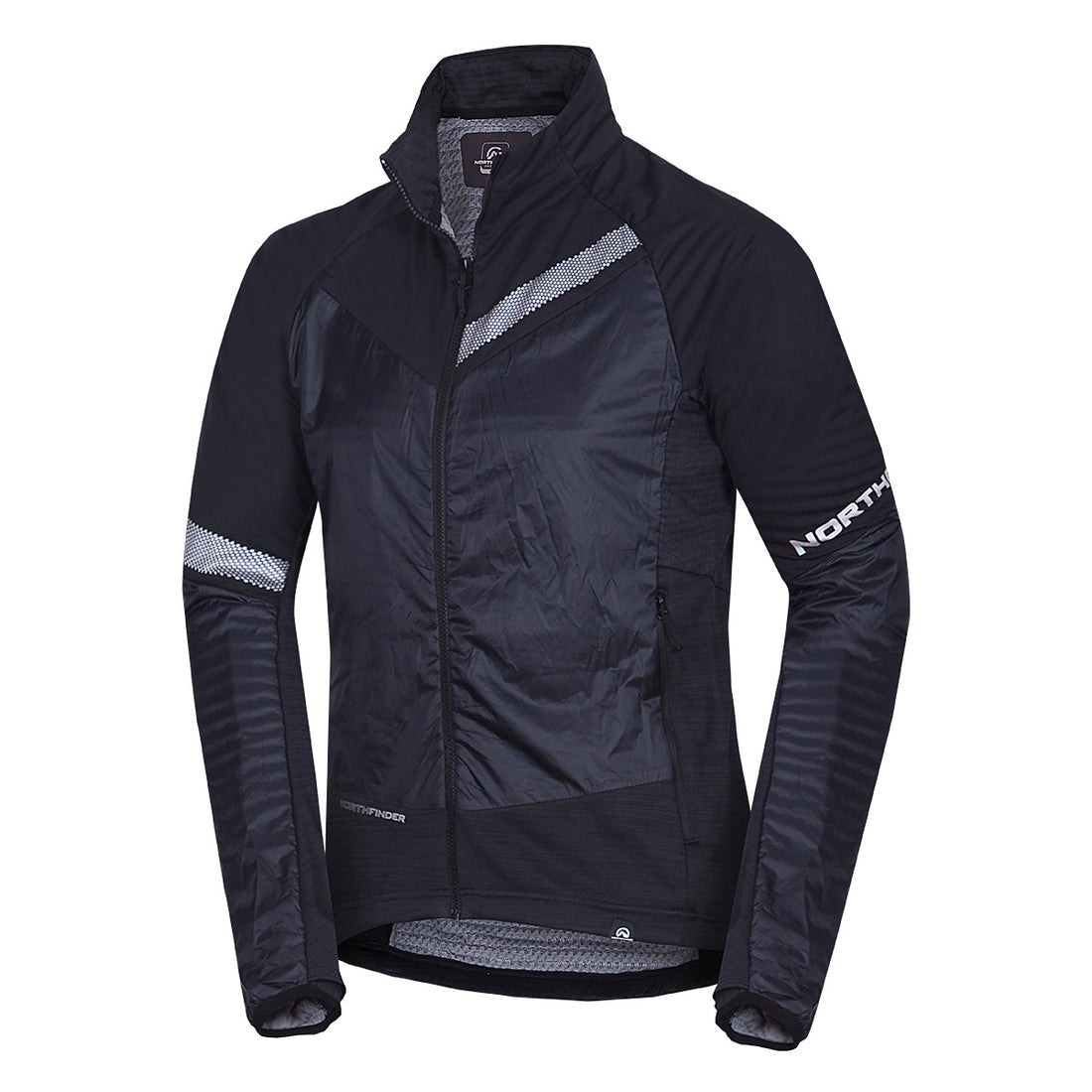 BU-5134OR men's active trekking athletic fit hybrid jacket BILL
