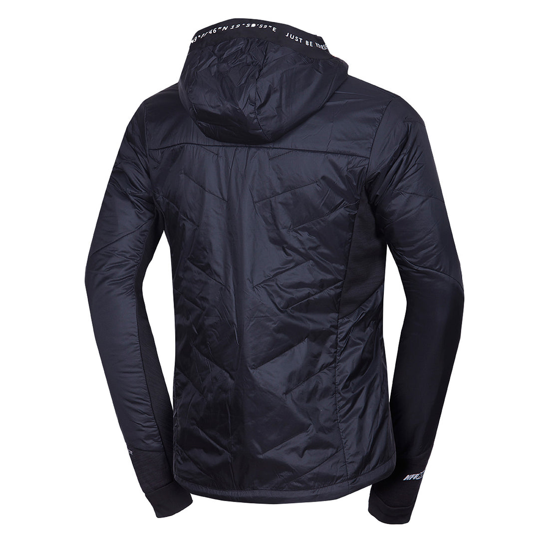 BU-5135OR men's hybrid active trekking jacket with PrimaLoft DON