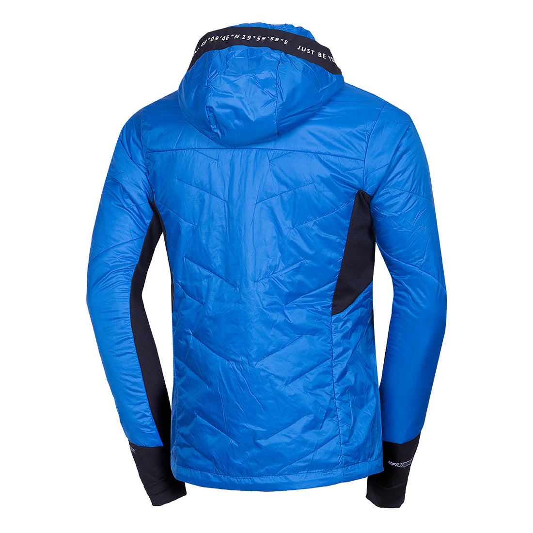 BU-5135OR men's hybrid active trekking jacket with PrimaLoft DON