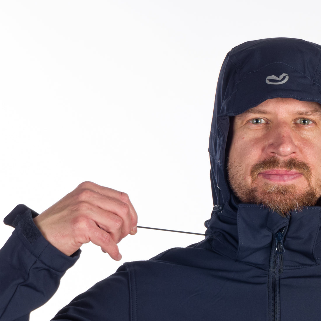 BU-5136OR men's travel softshell hood off jacket 3L TOM