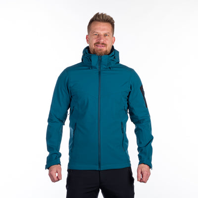 BU-5136OR men's travel softshell hood off jacket 3L TOM