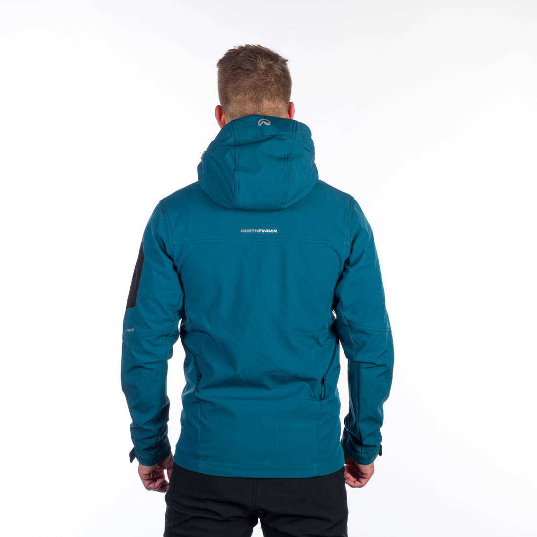 BU-5136OR men's travel softshell hood off jacket 3L TOM
