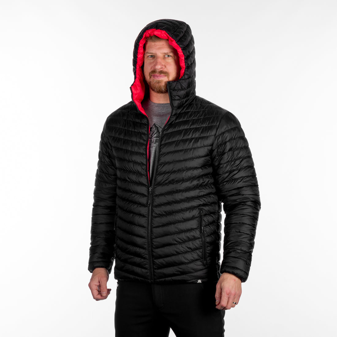 BU-5137OR men's travel insulated reversible jacket WALLACE