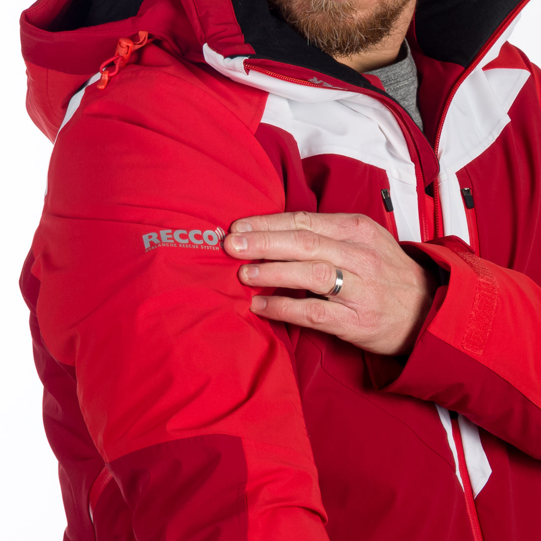 BU-5140SNW men's ski technical jacket fully featured STEPHAN