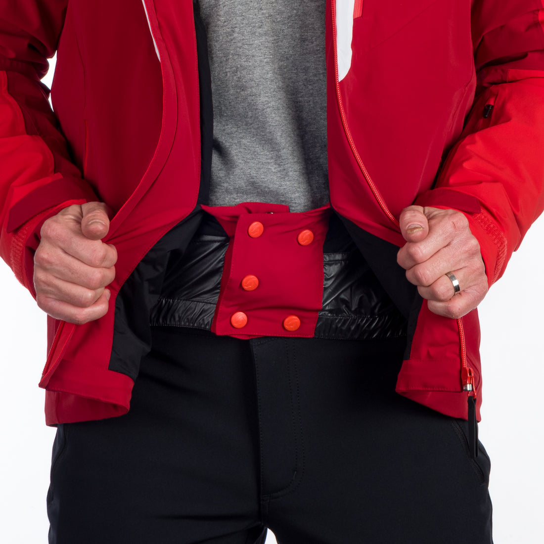 BU-5140SNW men's ski technical jacket fully featured STEPHAN