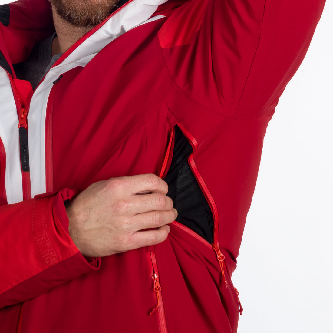 BU-5140SNW men's ski technical jacket fully featured STEPHAN