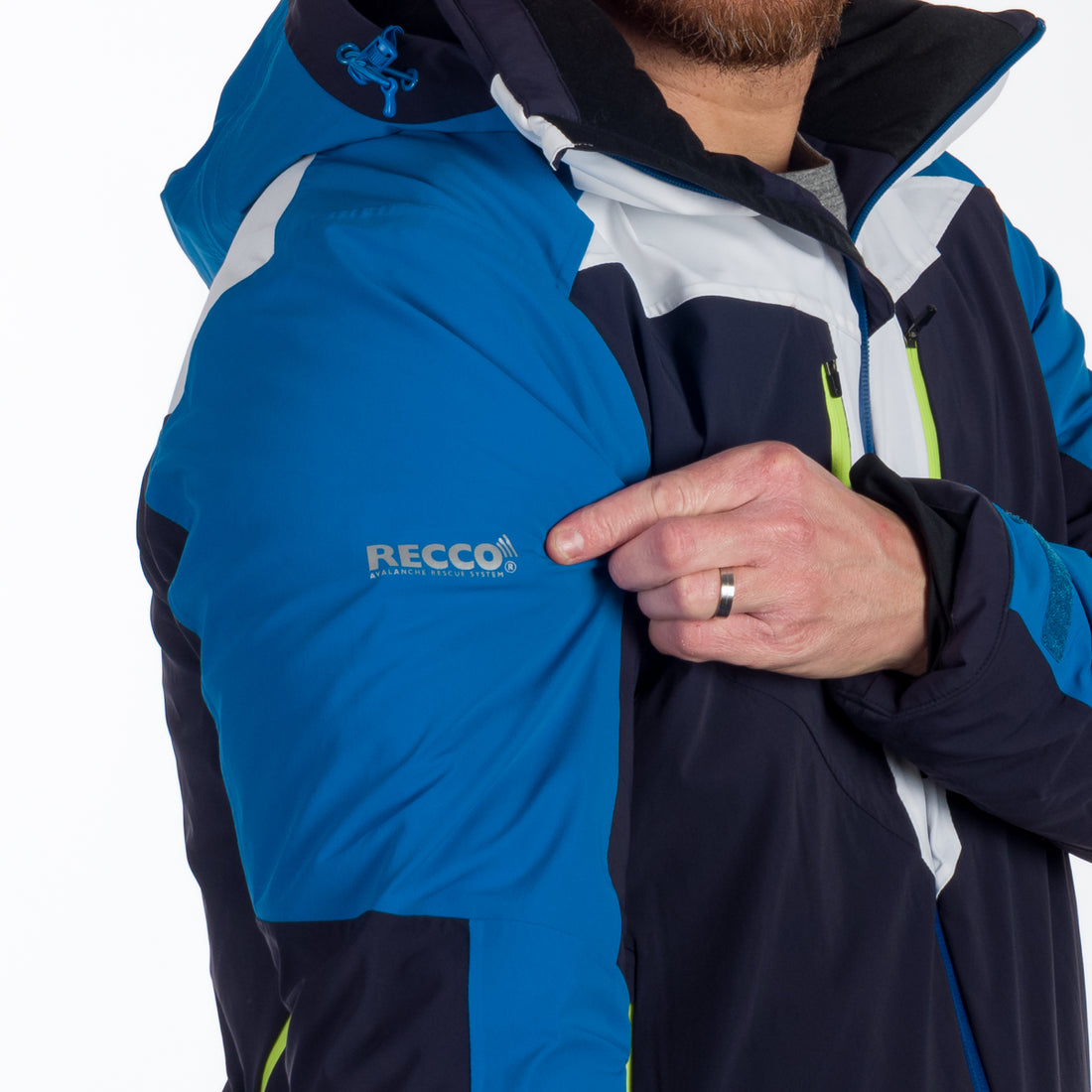BU-5140SNW men's ski technical jacket fully featured STEPHAN