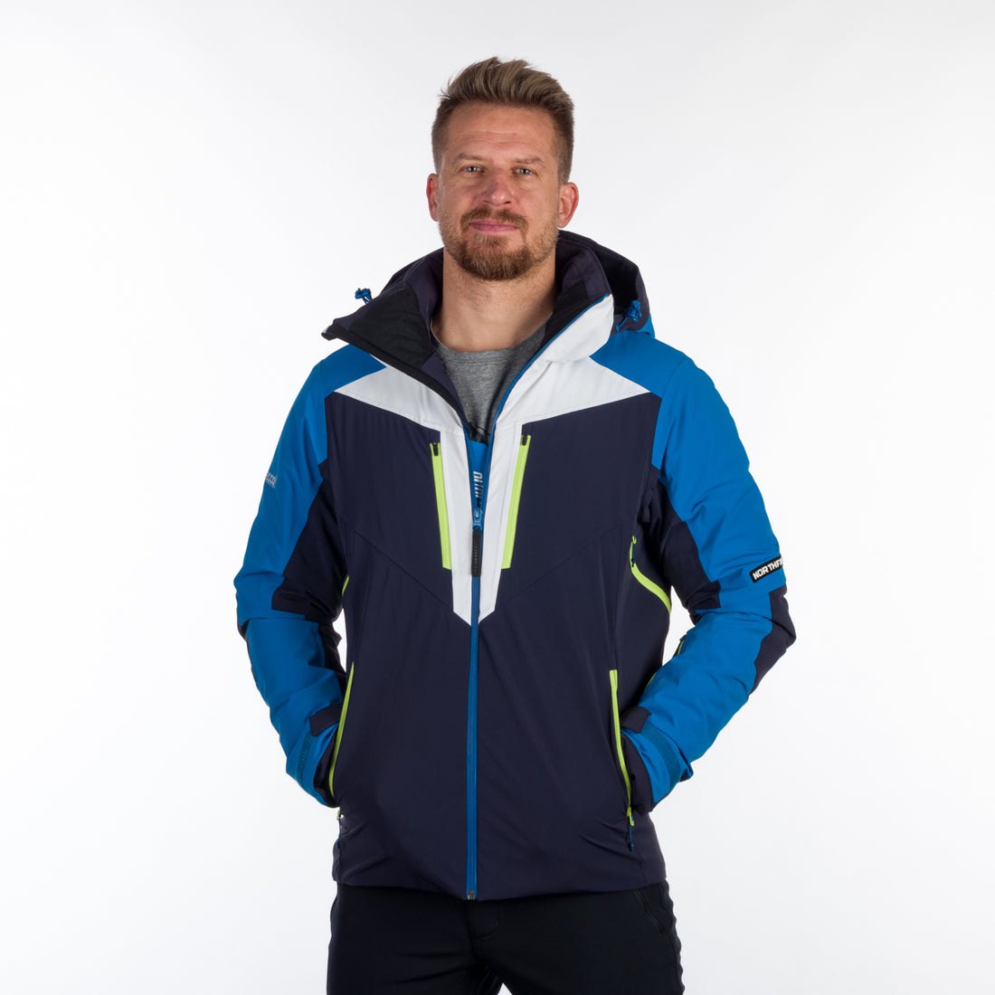 BU-5140SNW men's ski technical jacket fully featured STEPHAN