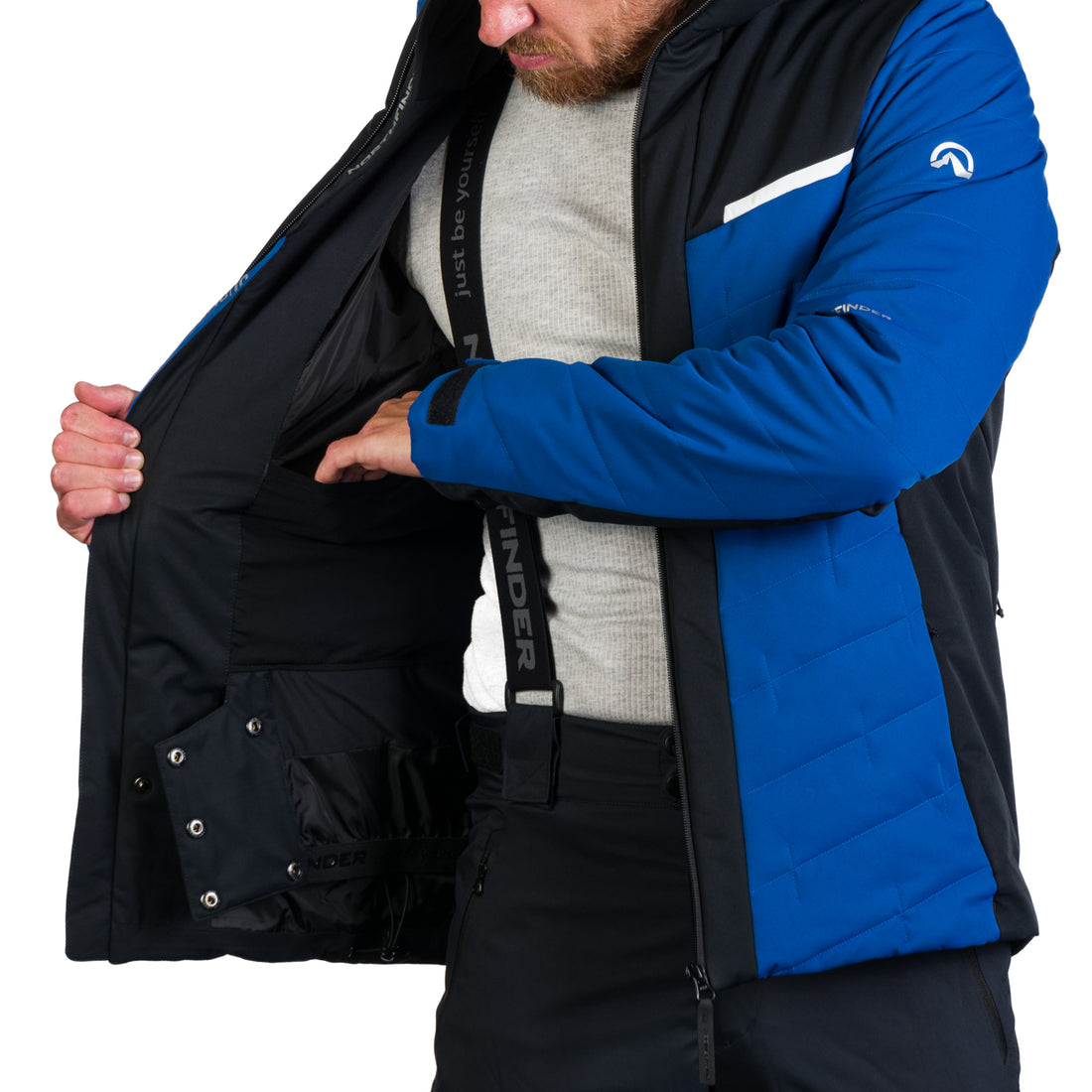 BU-5142SNW men's ski insulated comfort  jacket CLYDE