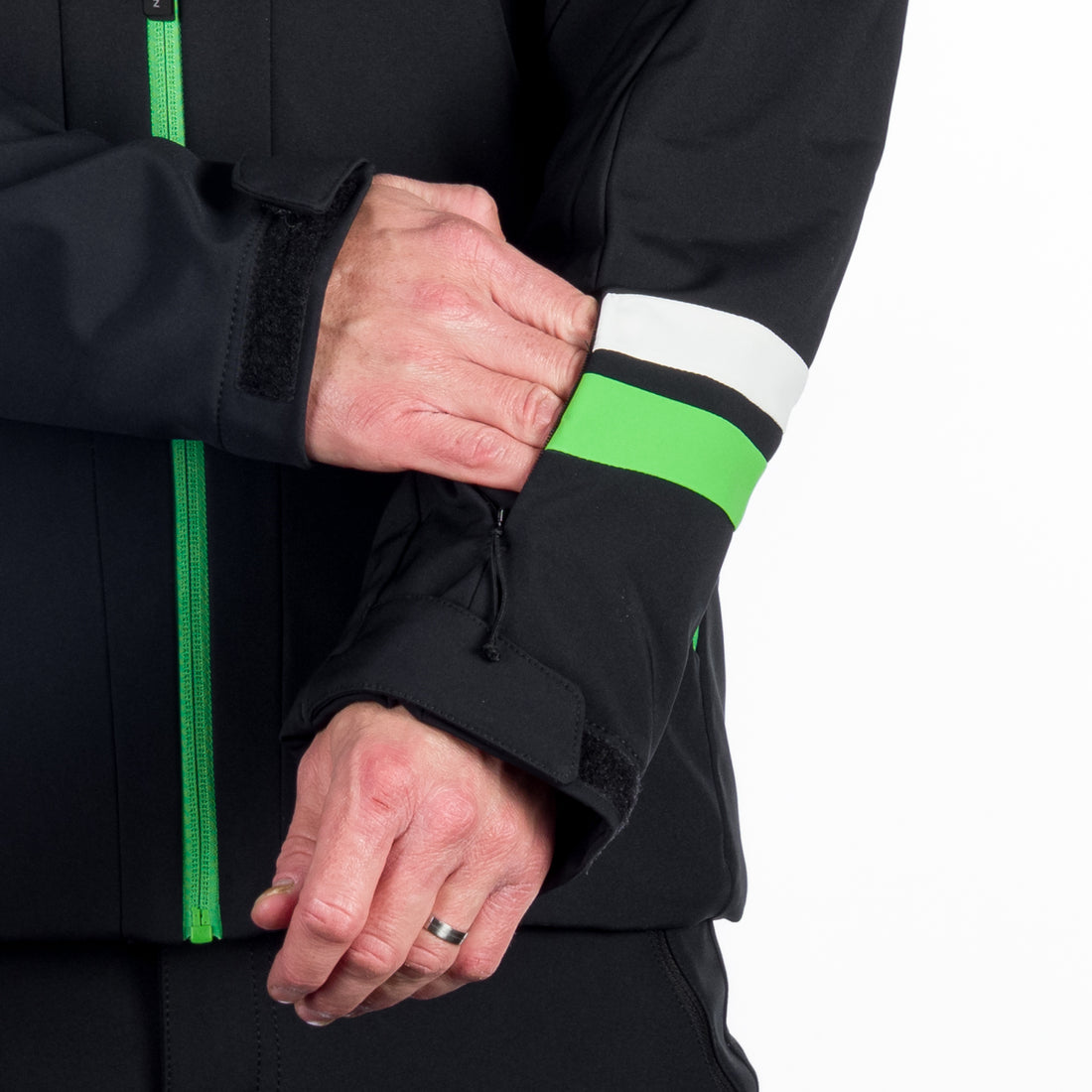BU-5143SNW men's ski softshell insulated jacket ELMER