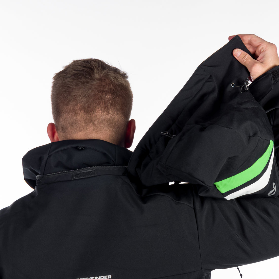 BU-5143SNW men's ski softshell insulated jacket ELMER
