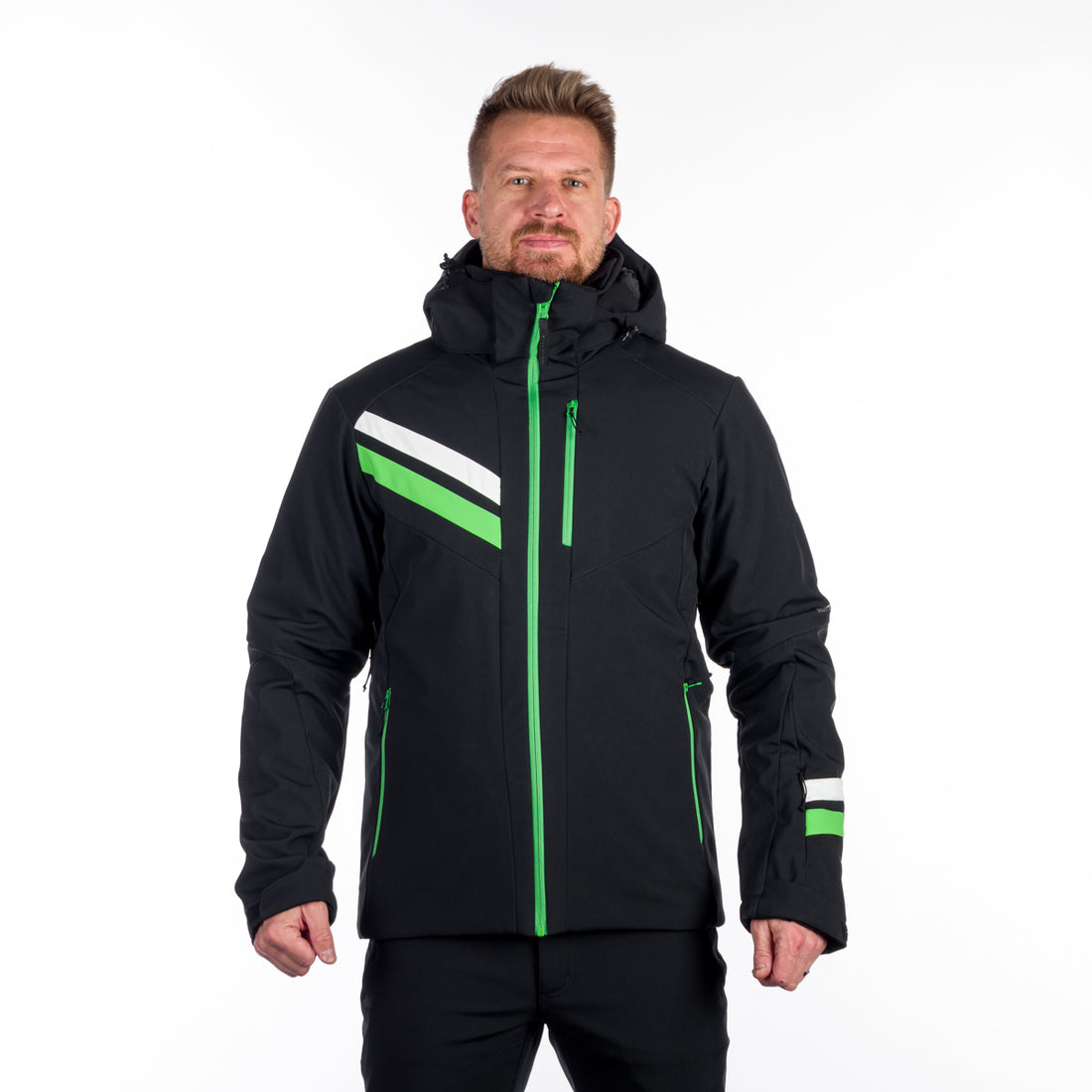 BU-5143SNW men's ski softshell insulated jacket ELMER