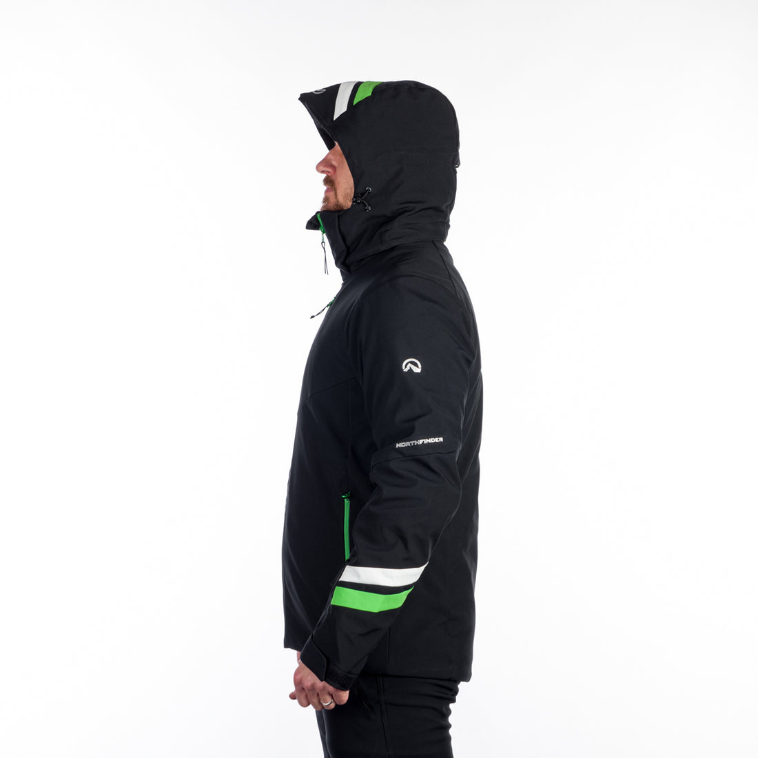BU-5143SNW men's ski softshell insulated jacket ELMER