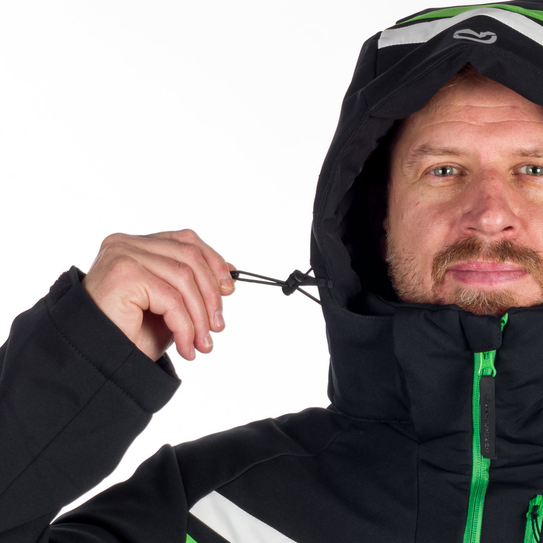 BU-5143SNW men's ski softshell insulated jacket ELMER