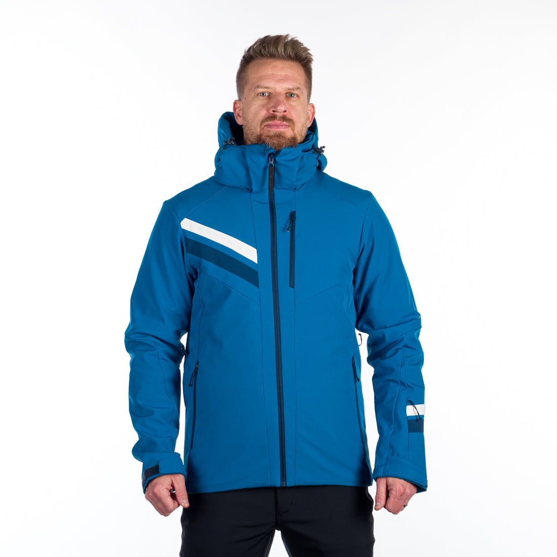 BU-5143SNW men's ski softshell insulated jacket ELMER
