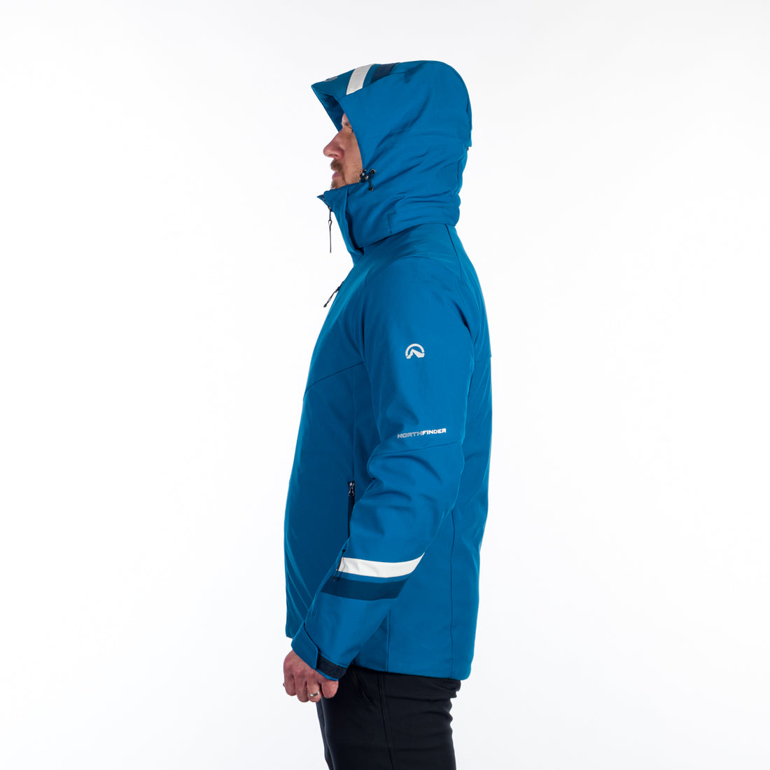 BU-5143SNW men's ski softshell insulated jacket ELMER