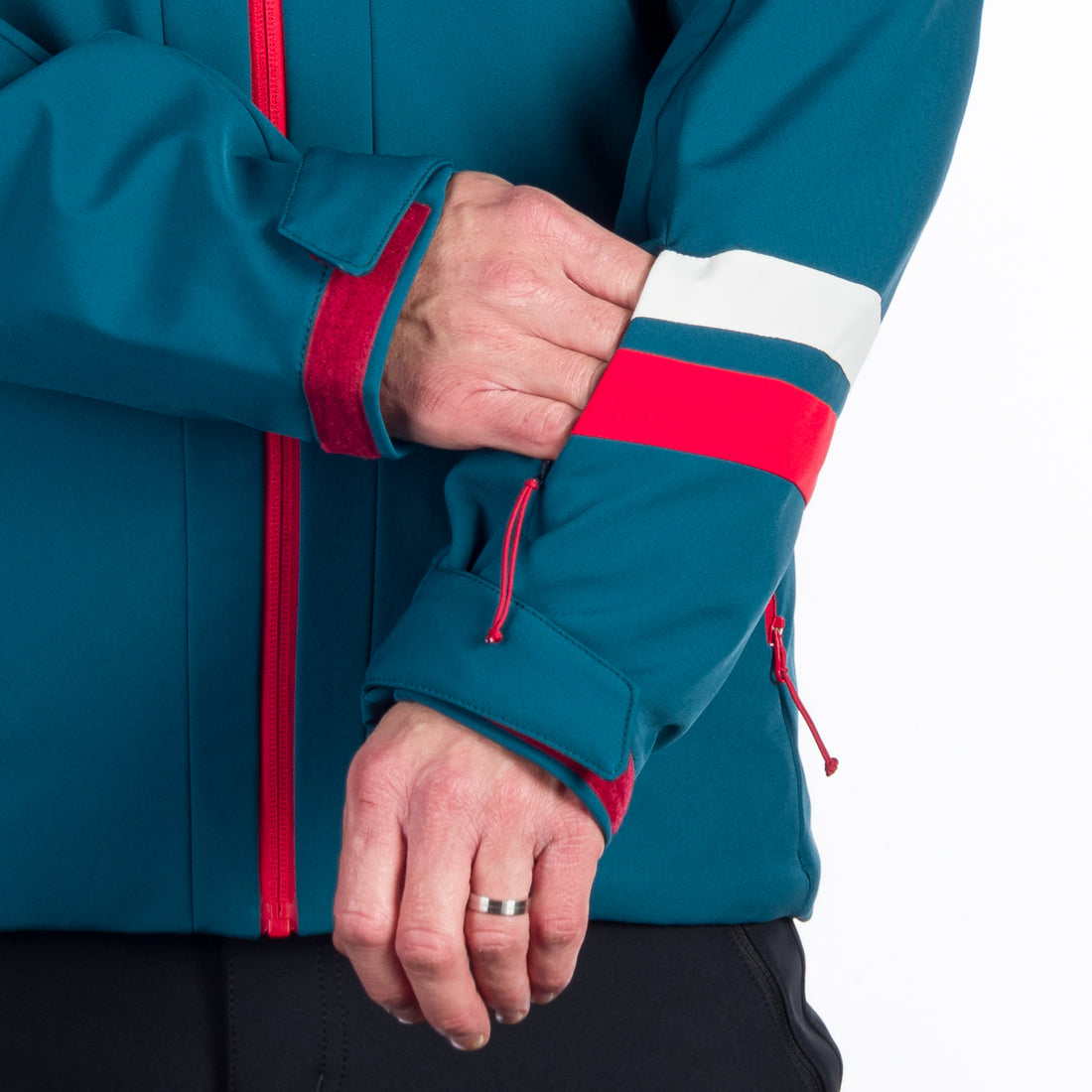 BU-5143SNW men's ski softshell insulated jacket ELMER