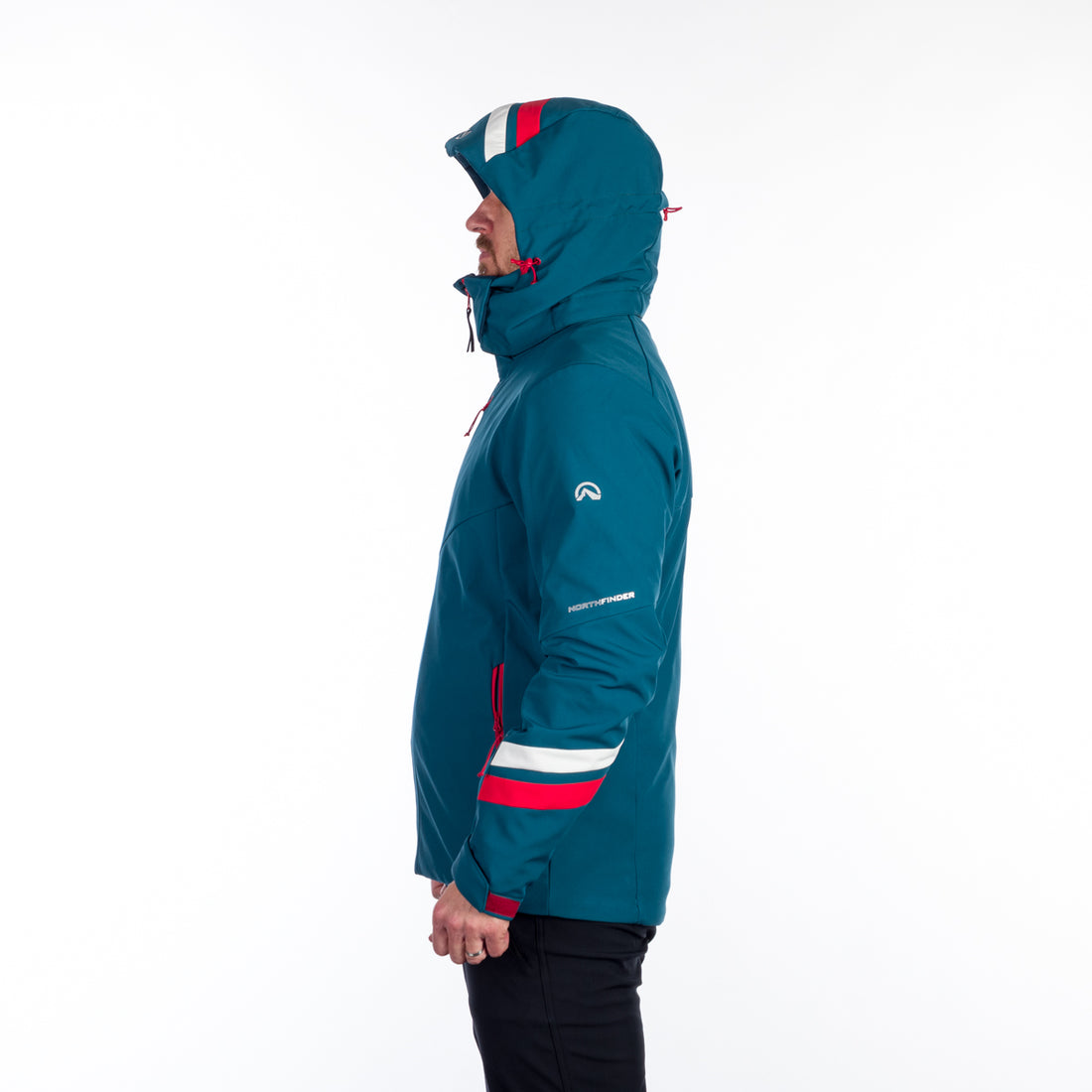 BU-5143SNW men's ski softshell insulated jacket ELMER