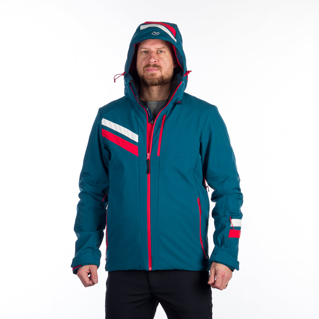 BU-5143SNW men's ski softshell insulated jacket ELMER