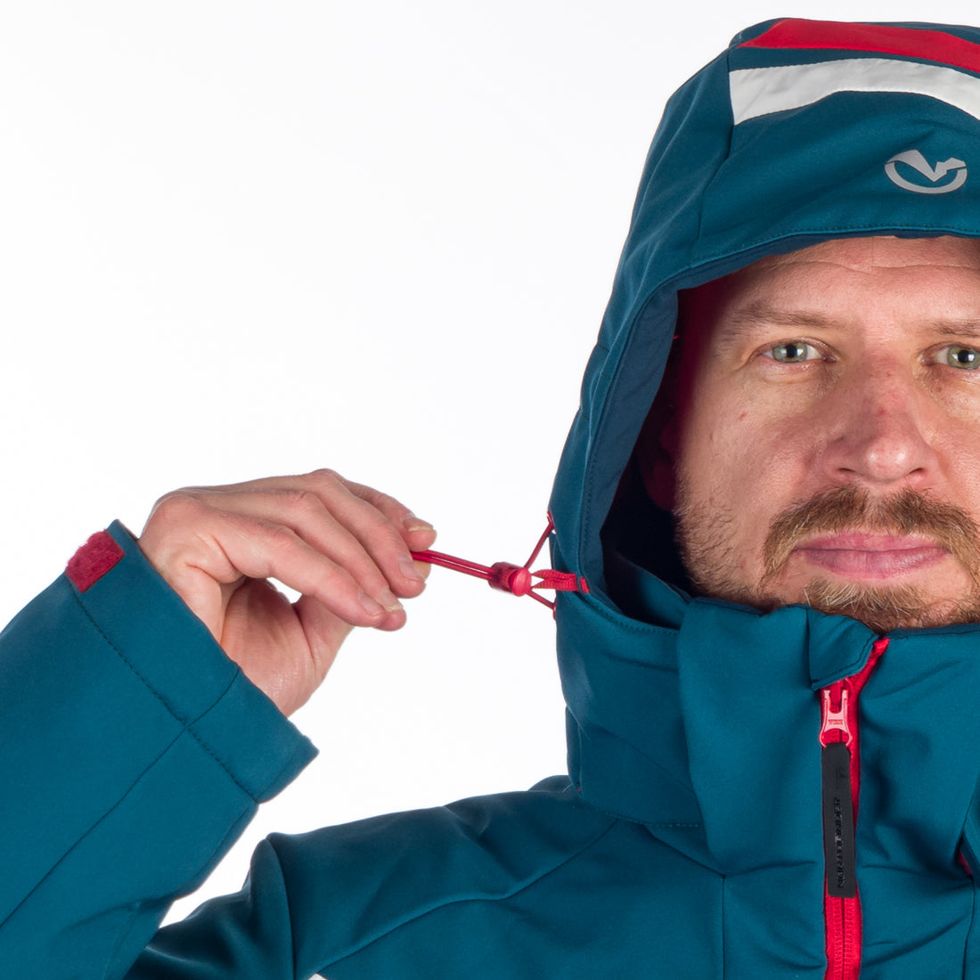 BU-5143SNW men's ski softshell insulated jacket ELMER