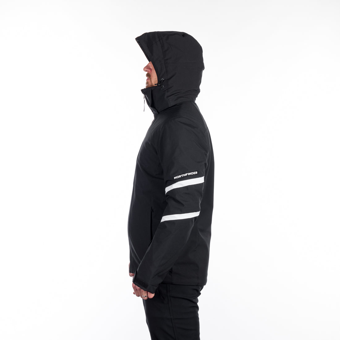 BU-5144SNW men's ski softshell insulated jacket LESTER