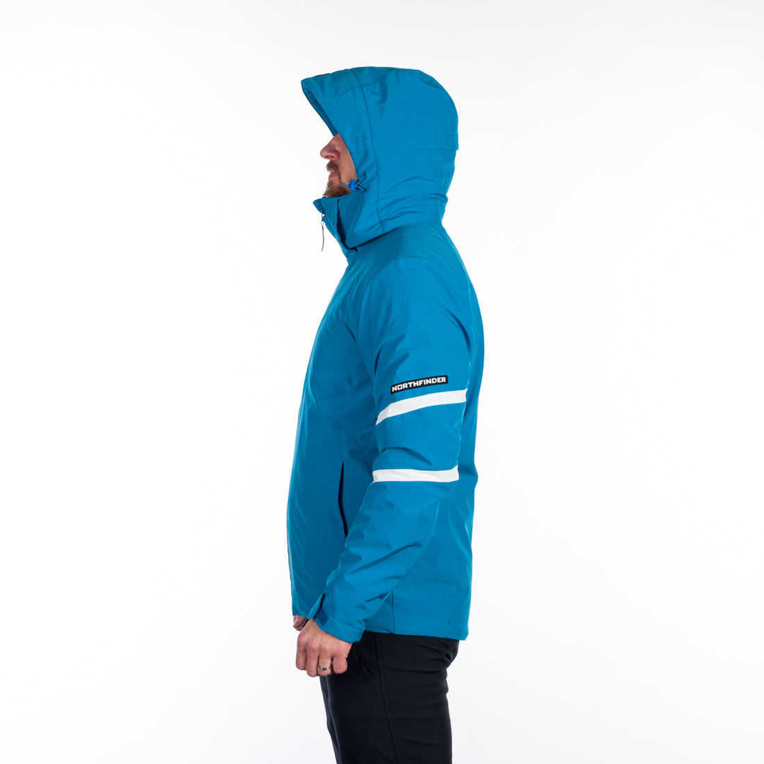 BU-5144SNW men's ski softshell insulated jacket LESTER