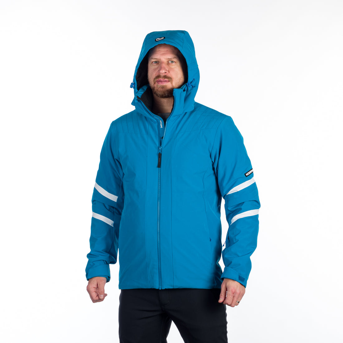 BU-5144SNW men's ski softshell insulated jacket LESTER