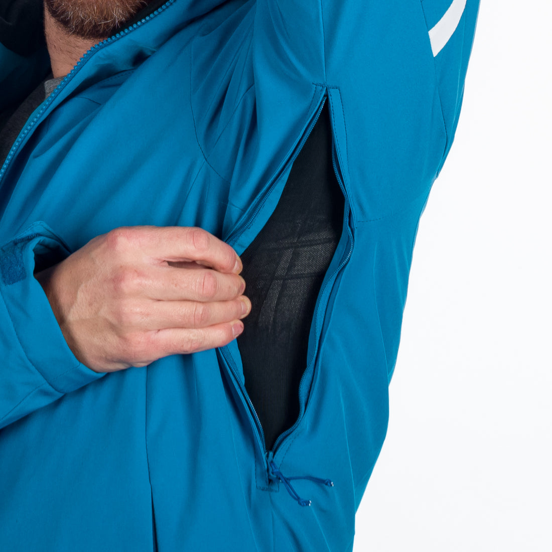 BU-5144SNW men's ski softshell insulated jacket LESTER