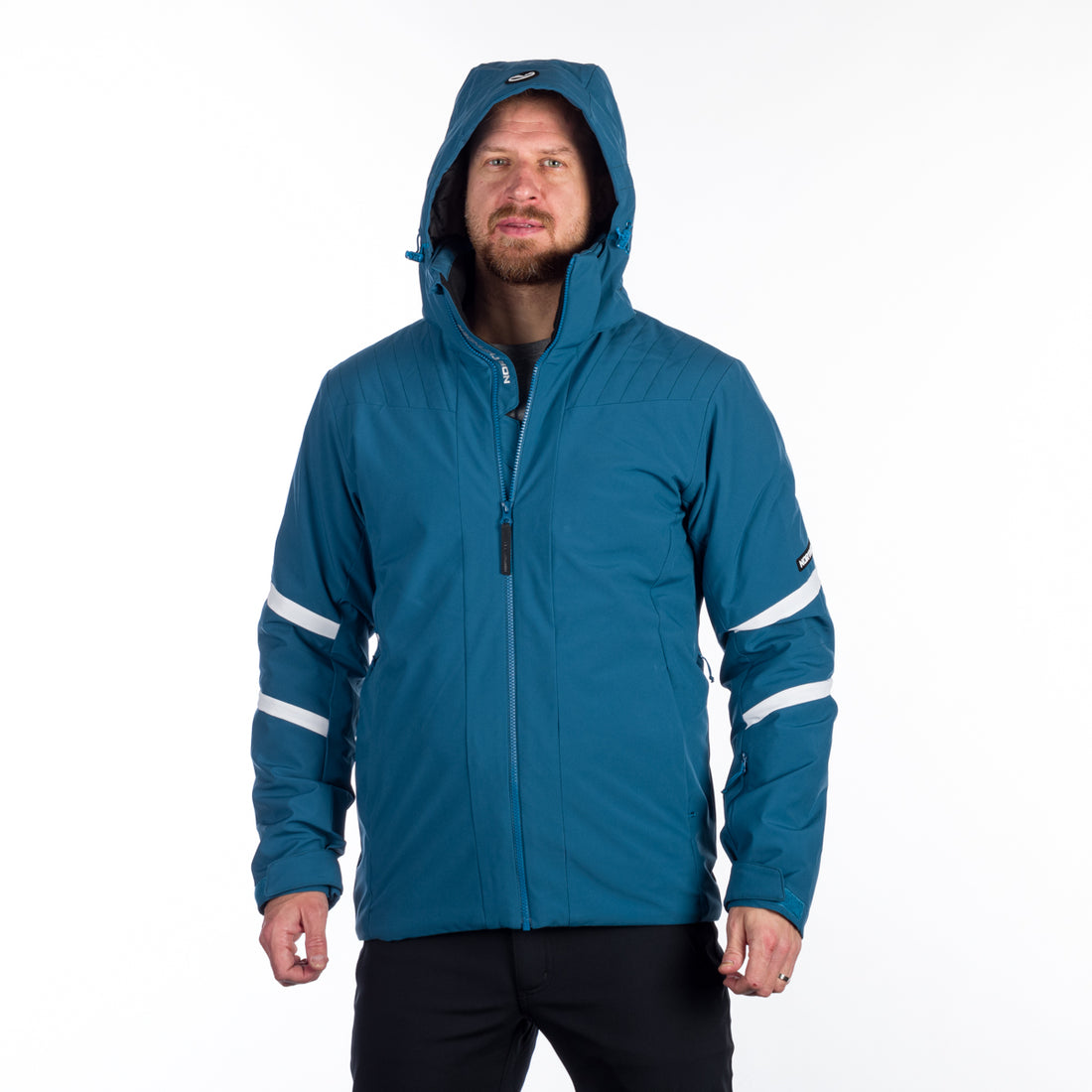 BU-5144SNW men's ski softshell insulated jacket LESTER
