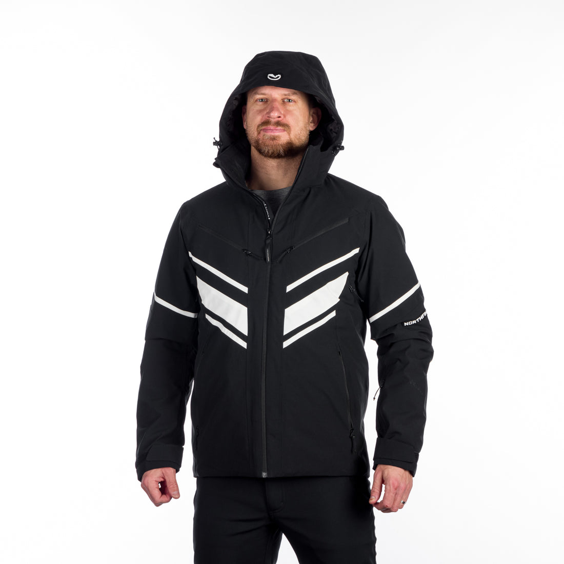 BU-5145SNW men's ski insulated trendy jacket EARL