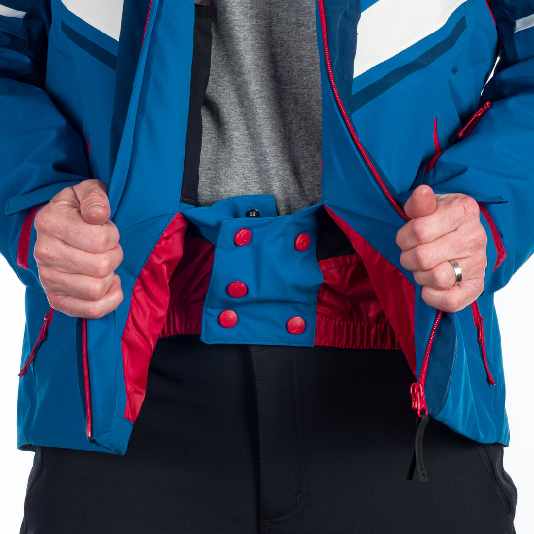 BU-5145SNW men's ski insulated trendy jacket EARL