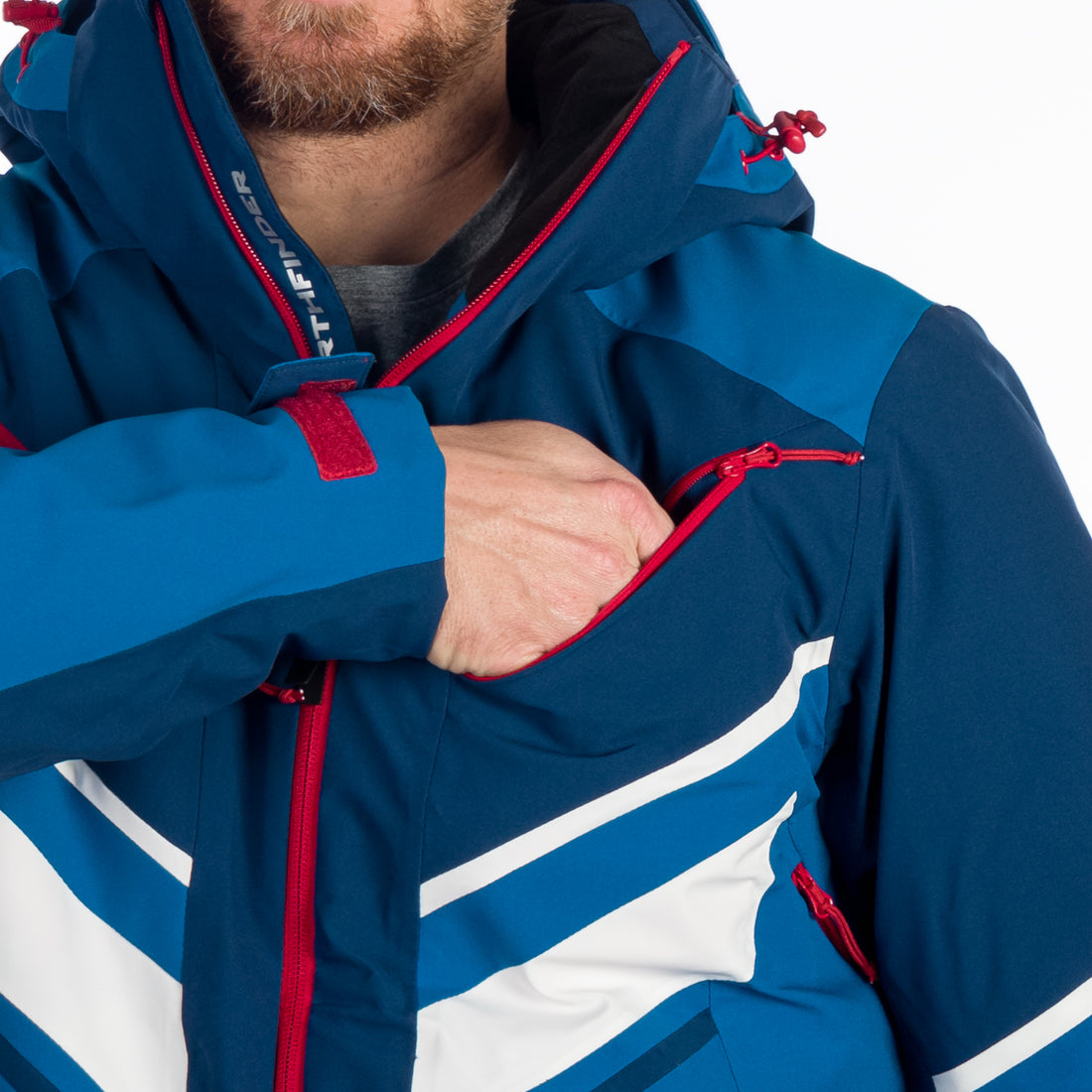 BU-5145SNW men's ski insulated trendy jacket EARL