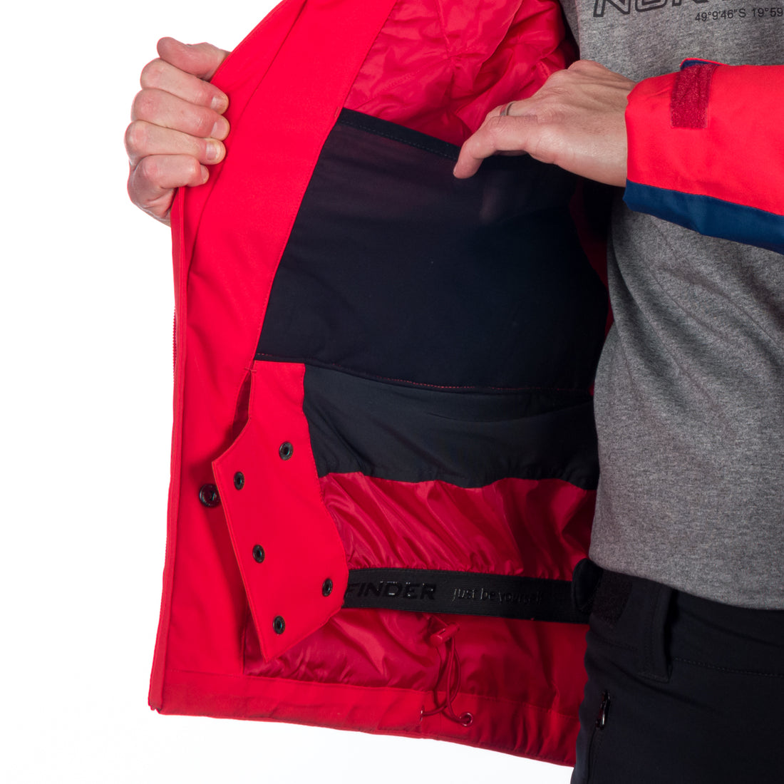 BU-5145SNW men's ski insulated trendy jacket EARL