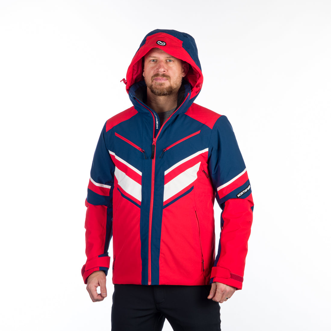 BU-5145SNW men's ski insulated trendy jacket EARL