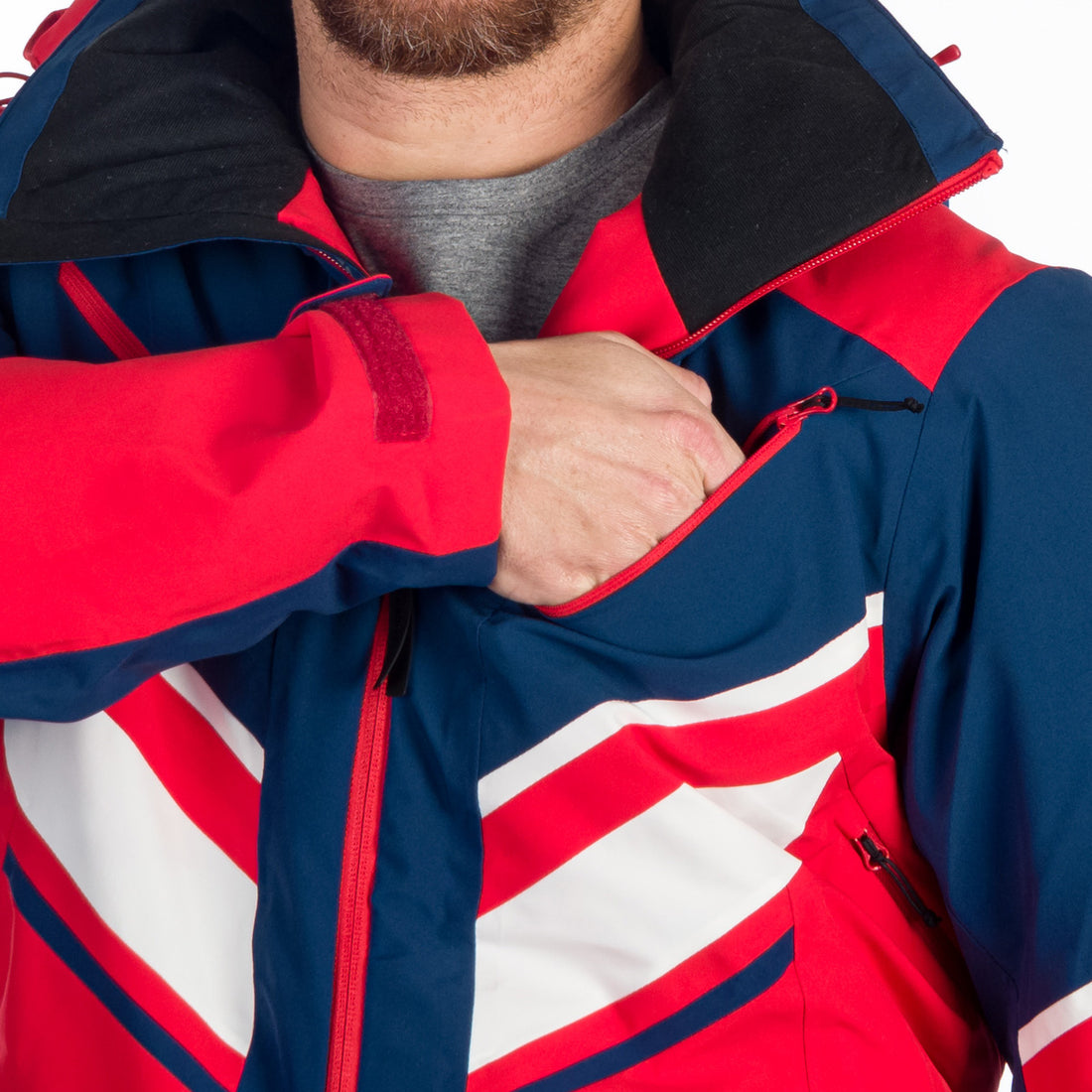 BU-5145SNW men's ski insulated trendy jacket EARL