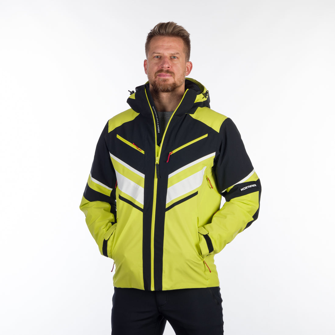 BU-5145SNW men's ski insulated trendy jacket EARL