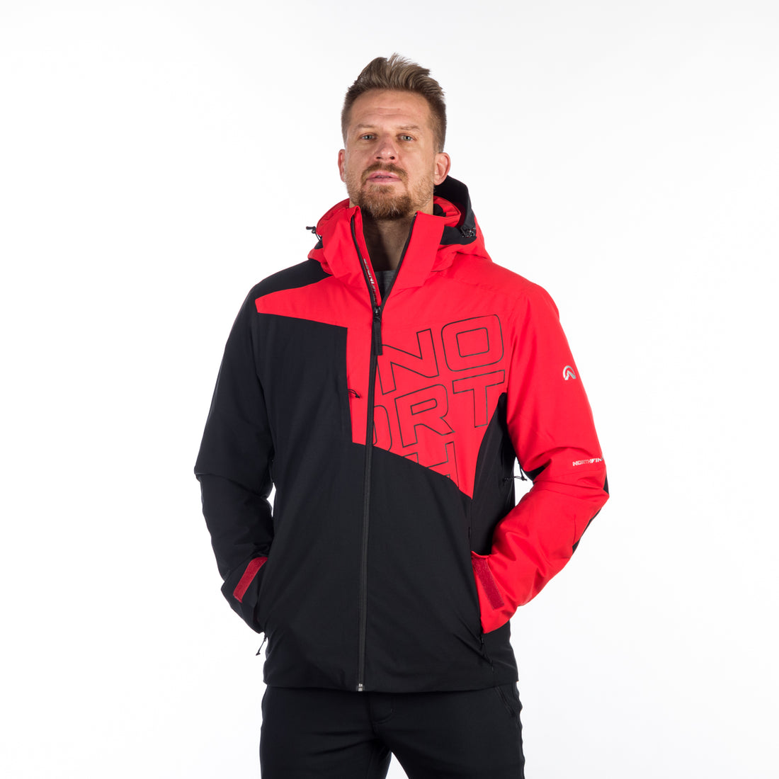 BU-5146SNW men's ski insulated trendy jacket WILBUR