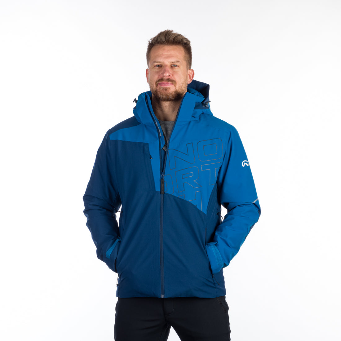 BU-5146SNW men's ski insulated trendy jacket WILBUR