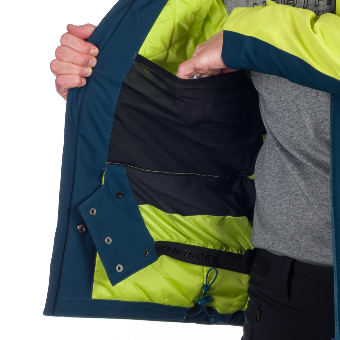 BU-5146SNW men's ski insulated trendy jacket WILBUR