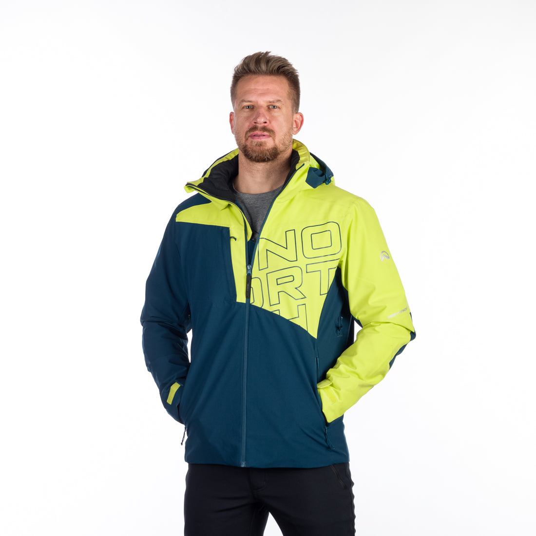BU-5146SNW men's ski insulated trendy jacket WILBUR